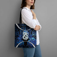 Maori Matariki Manaia Tote Bag Maori Kowhaiwhai Pattern Galaxy LT01 - Polynesian Pride