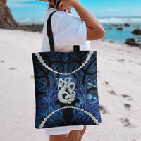 Maori Matariki Manaia Tote Bag Maori Kowhaiwhai Pattern Galaxy LT01 - Polynesian Pride