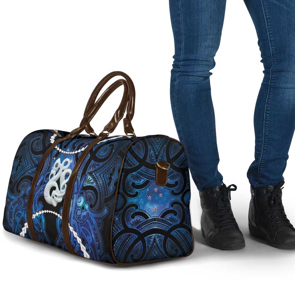 Maori Matariki Manaia Travel Bag Maori Kowhaiwhai Pattern Galaxy LT01 - Polynesian Pride