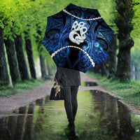 Maori Matariki Manaia Umbrella Maori Kowhaiwhai Pattern Galaxy LT01 - Polynesian Pride