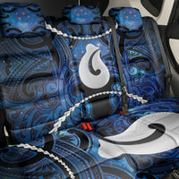 Maori Matariki Hei Matau Back Car Seat Cover Maori Kowhaiwhai Pattern Galaxy LT01 - Polynesian Pride