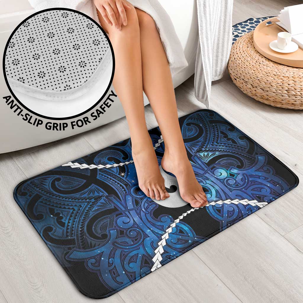 Maori Matariki Hei Matau Bathroom Set Maori Kowhaiwhai Pattern Galaxy LT01 - Polynesian Pride