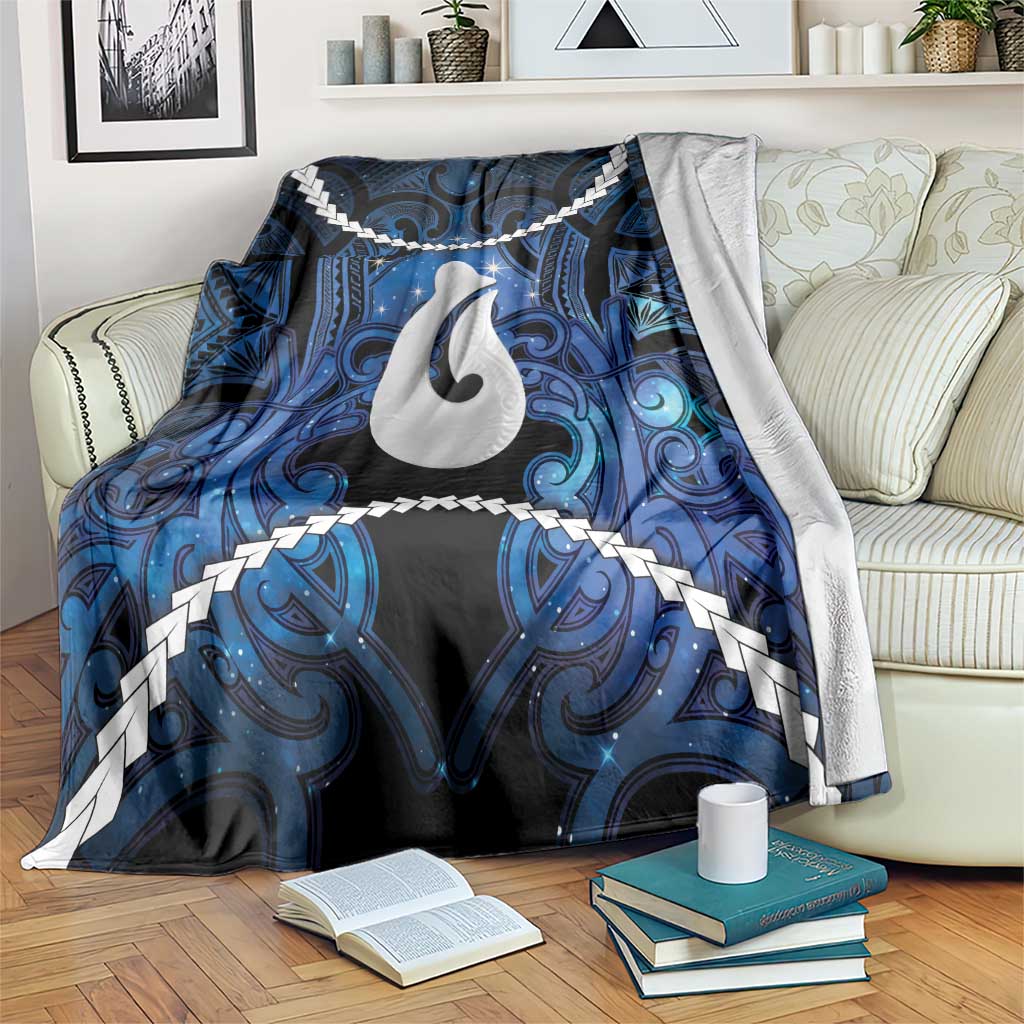 Maori Matariki Hei Matau Blanket Maori Kowhaiwhai Pattern Galaxy
