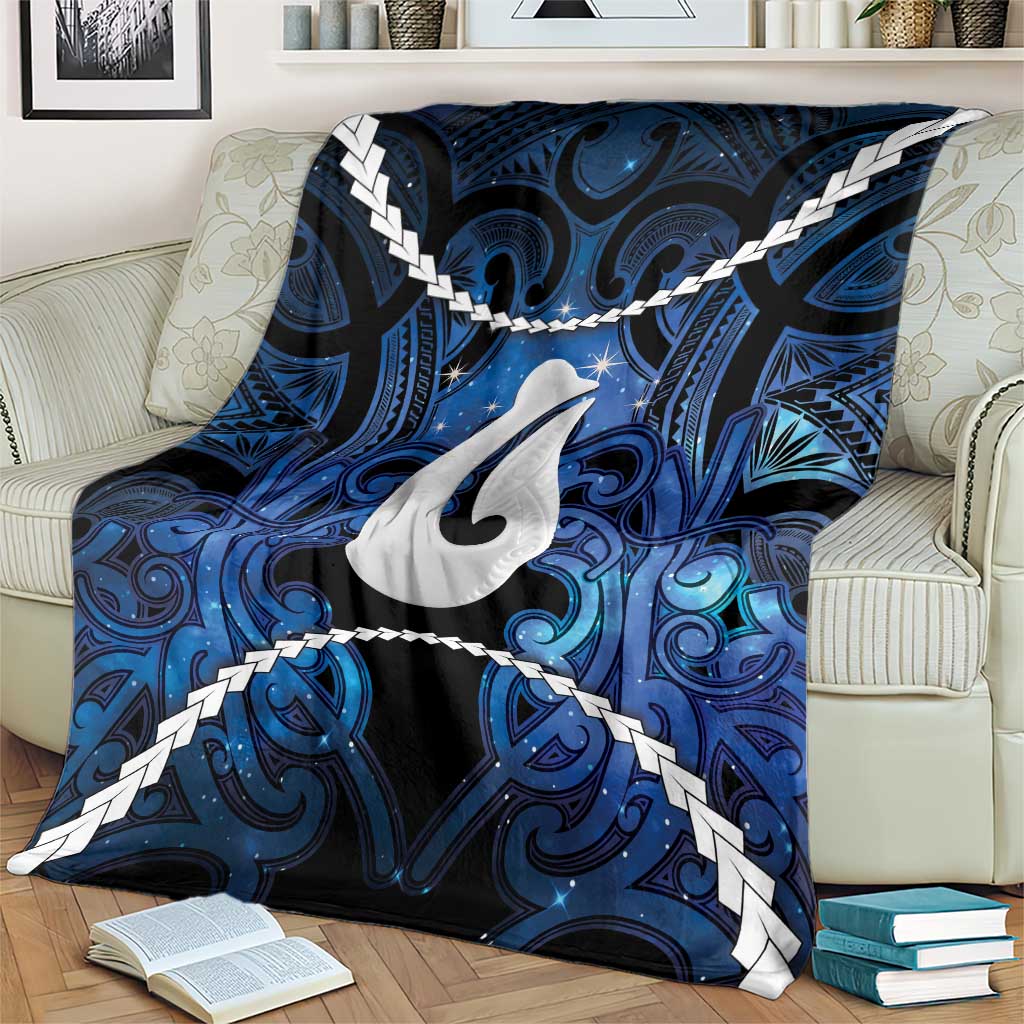 Maori Matariki Hei Matau Blanket Maori Kowhaiwhai Pattern Galaxy