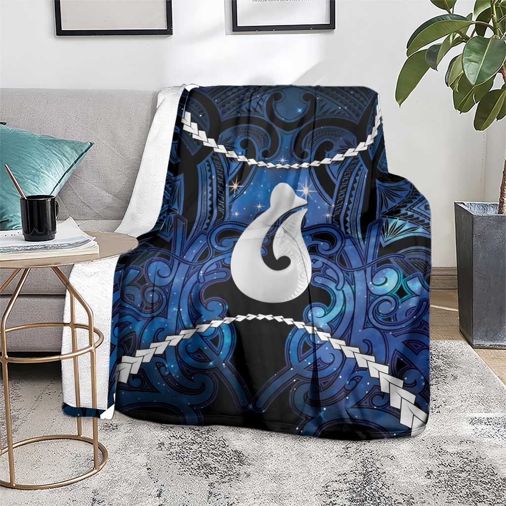 Maori Matariki Hei Matau Blanket Maori Kowhaiwhai Pattern Galaxy