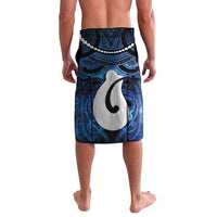Personalized Maori Matariki Hei Matau Lavalava Maori Kowhaiwhai Pattern Galaxy LT01 - Polynesian Pride