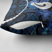 Maori Matariki Hei Matau Pillow Cover Maori Kowhaiwhai Pattern Galaxy LT01 - Polynesian Pride
