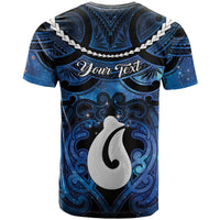 Personalized Maori Matariki Hei Matau T Shirt Maori Kowhaiwhai Pattern Galaxy