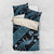 Indonesia Batik Pattern Bedding Set Blue Version