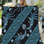 Indonesia Batik Pattern Quilt Blue Version