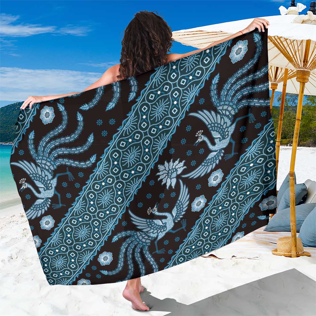 Indonesia Batik Pattern Sarong Blue Version