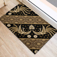 Indonesia Batik Pattern Rubber Doormat Gold Version