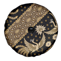 Indonesia Batik Pattern Spare Tire Cover Gold Version
