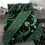 Indonesia Batik Pattern Bedding Set Green Version