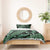 Indonesia Batik Pattern Bedding Set Green Version