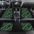 Indonesia Batik Pattern Car Mats Green Version