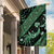 Indonesia Batik Pattern Garden Flag Green Version