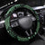 Indonesia Batik Pattern Steering Wheel Cover Green Version