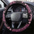 Indonesia Batik Pattern Steering Wheel Cover Pink Version