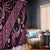 Indonesia Batik Pattern Window Curtain Pink Version