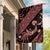 Indonesia Batik Pattern Garden Flag Red Version