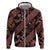 Indonesia Batik Pattern Hoodie Red Version