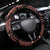 Indonesia Batik Pattern Steering Wheel Cover Red Version