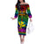 personalised-hawaii-off-the-shoulder-long-sleeve-dress-kanaka-maoli-kakau-2023-national-coming-out-day