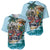 Personalized Aloha Hawaii Skeleton Baseball Jersey Tropical Summer Vibe