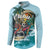 Personalized Aloha Hawaii Skeleton Button Sweatshirt Tropical Summer Vibe