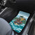 Aloha Hawaii Skeleton Car Mats Tropical Summer Vibe