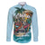 Personalized Aloha Hawaii Skeleton Family Matching Off Shoulder Maxi Dress and Hawaiian Shirt Tropical Summer Vibe