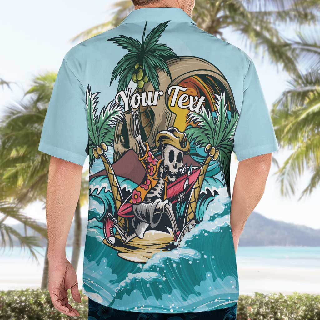 Personalized Aloha Hawaii Skeleton Hawaiian Shirt Tropical Summer Vibe LT01 - Polynesian Pride