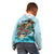 Personalized Aloha Hawaii Skeleton Kid Hoodie Tropical Summer Vibe