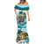 Personalized Aloha Hawaii Skeleton Mermaid Dress Tropical Summer Vibe