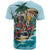 Personalized Aloha Hawaii Skeleton T Shirt Tropical Summer Vibe