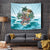 Aloha Hawaii Skeleton Tapestry Tropical Summer Vibe