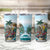 Personalized Aloha Hawaii Skeleton Tumbler Cup Tropical Summer Vibe