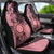 Cook Islands Turtle Car Seat Cover Stars and Hibiscus - Pink