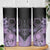 Cook Islands Turtle Skinny Tumbler Stars and Hibiscus - Purple