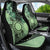 Cook Islands Turtle Car Seat Cover Stars and Hibiscus - Green