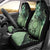 Cook Islands Turtle Car Seat Cover Stars and Hibiscus - Green