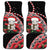 New Zealand Christmas Meri Kirihimete Car Mats Santa Hei Tiki Pohutukawa