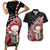 New Zealand Christmas Meri Kirihimete Couples Matching Short Sleeve Bodycon Dress and Hawaiian Shirt Santa Hei Tiki Pohutukawa