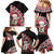 New Zealand Christmas Meri Kirihimete Family Matching Mermaid Dress and Hawaiian Shirt Santa Hei Tiki Pohutukawa