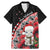 New Zealand Christmas Meri Kirihimete Family Matching Mermaid Dress and Hawaiian Shirt Santa Hei Tiki Pohutukawa