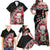 New Zealand Christmas Meri Kirihimete Family Matching Off Shoulder Maxi Dress and Hawaiian Shirt Santa Hei Tiki Pohutukawa