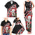 New Zealand Christmas Meri Kirihimete Family Matching Tank Maxi Dress and Hawaiian Shirt Santa Hei Tiki Pohutukawa