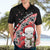 New Zealand Christmas Meri Kirihimete Hawaiian Shirt Santa Hei Tiki Pohutukawa