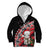 New Zealand Christmas Meri Kirihimete Kid Hoodie Santa Hei Tiki Pohutukawa